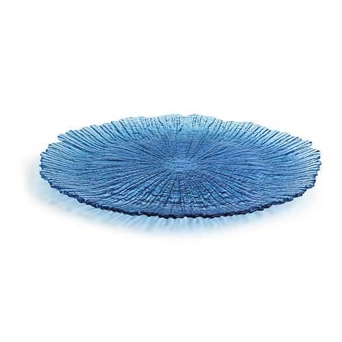 Plakans šķīvis Quid Mar de Viento Plava Staklo (Ø 32 cm) (Pack 6x) Cijena