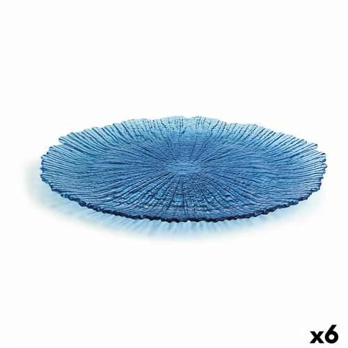 Plakans šķīvis Quid Mar de Viento Plava Staklo (Ø 32 cm) (Pack 6x) Cijena