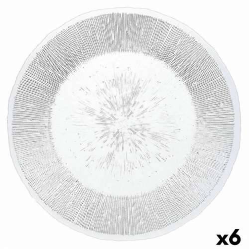 Plakans šķīvis Quid Lonja Providan Staklo (Ø 32,7 cm) (6 kom.) (Pack 6x) Cijena