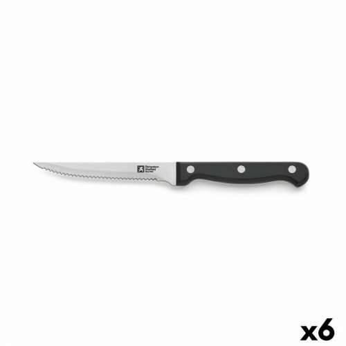 Nož za Kotlete Richardson Sheffield Artisan Crna Metal 11,5 cm (Pack 6x) Cijena