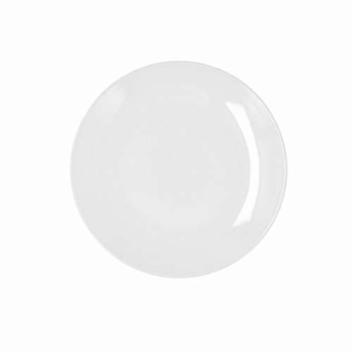 Plakans šķīvis Bidasoa Glacial Coupe Keramika Bijela (21 cm) (Pack 6x) Cijena