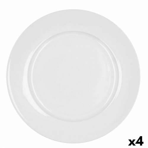 Plakans šķīvis Bidasoa Glacial Ala Ancha Keramika Bijela Ø 30 cm (Pack 4x) Cijena