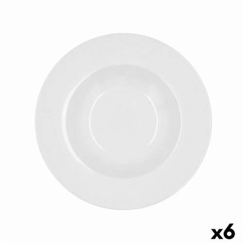Duboki Tanjur Bidasoa Glacial Keramika Bijela (23,5 cm) (Pack 6x) Cijena