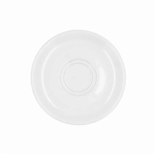 Plakans šķīvis Bidasoa Glacial Kava 100-180 ml Bijela Keramika (12 kom.) (Pack 12x) Cijena