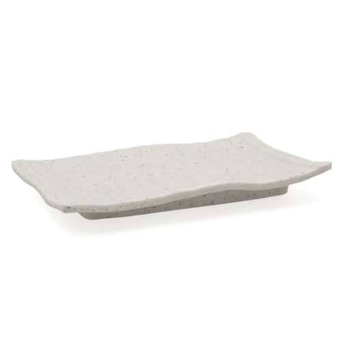 Plakans šķīvis Bidasoa Ikonic Pravokutno Siva Plastika (20,7 x 13 x 2 cm) (Pack 12x) Cijena