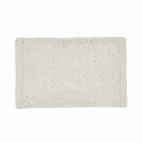 Plakans šķīvis Bidasoa Ikonic Pravokutno Siva Plastika (20,7 x 13 x 2 cm) (Pack 12x) Cijena