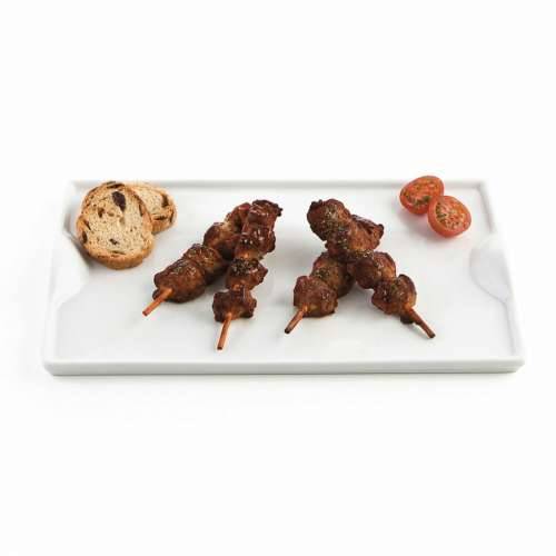 Pladanj za aperitive Quid Gastro Fun Bijela Keramika 25,5 x 15,5 cm (6 kom.) (Pack 6x) Cijena