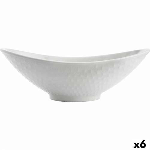 Posuda za Pečenje Quid Gastro ovalno Keramika Bijela (21,5 x 12,5 x 7 cm) (6 kom.) Cijena