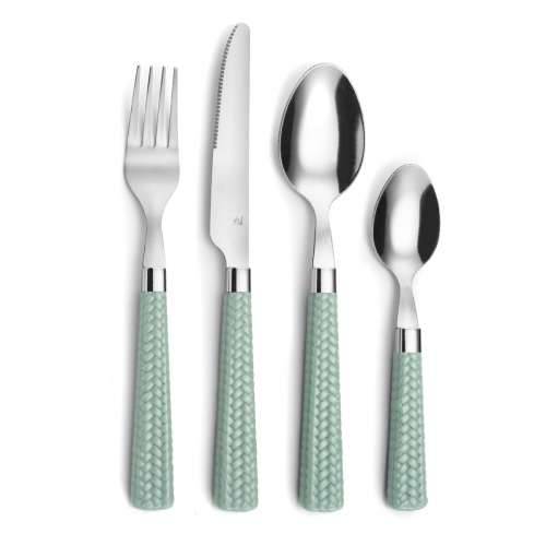 Set Pribora za Jelo Amefa Paille 24 Dijelovi Metal Dvobojan (25 cm) Cijena