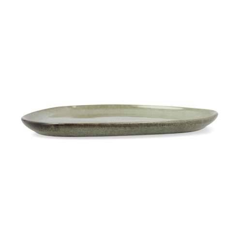 Plakans šķīvis Bidasoa Ikonic Keramika Zelena (14 x 13,6 cm) (Pack 12x) Cijena