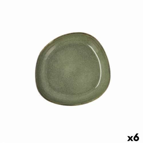 Duboki Tanjur Bidasoa Ikonic Keramika Zelena (20,5 x 19,5 cm) (Pack 6x) Cijena
