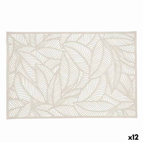 Podmetač Quid Habitat Listovi Bež 30 x 45 cm (Pack 12x) Cijena