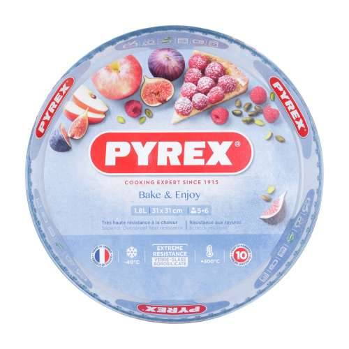 Kalup za Kolače Pyrex Classic Vidrio Providan Staklo Ravno Okruglo 31 x 31 x 4 cm 6 kom. Cijena