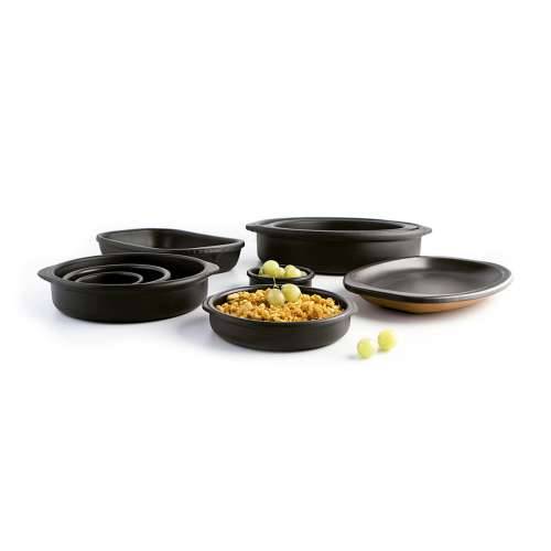 Lonac Quid Barro Lux Crna Keramika Ø 22 cm (12 kom.) Cijena