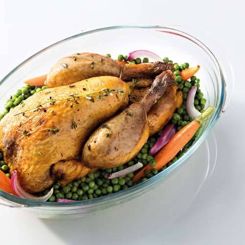 Posuda za Pećnicu Ô Cuisine Ocuisine Vidrio Providan Staklo Ovalan 40 x 28 x 7 cm (4 kom.) Cijena