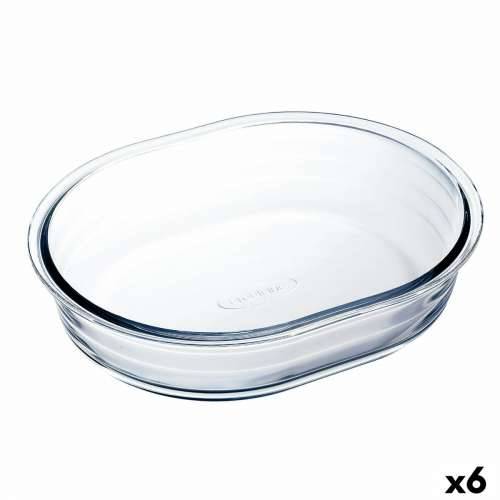 Kalup za Kolače Ô Cuisine Ocuisine Vidrio Providan Staklo ovalno 25 x 20 x 6 cm 6 kom. Cijena