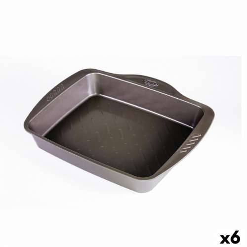 Posuda za Pećnicu Pyrex Asimetria Pravokutno Metal 6 kom. 40 x 31 cm Cijena