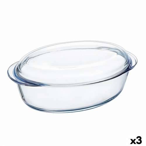 Posuda za Pećnicu Pyrex Classic Vidrio Providan Staklo 33 x 20 x 10 cm S poklopcem (3 kom.) Cijena