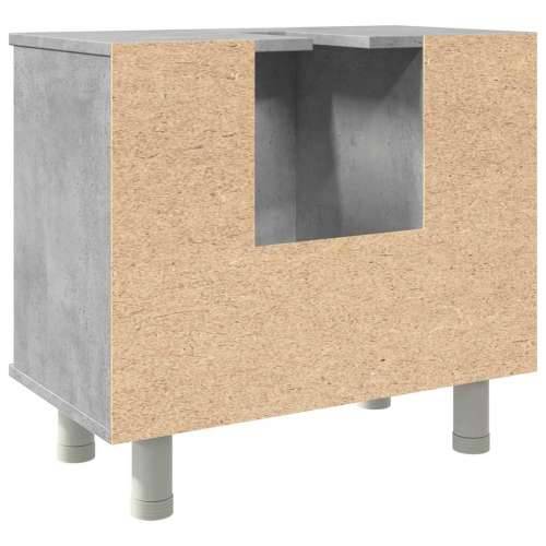 Kupaonski ormarić boja betona 60x32x53,5 cm konstruirano drvo - Beton siva 1 Cijena