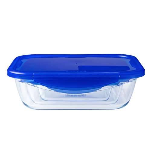 Hermetička Kutija za Ručak Pyrex Cook & Go Plava 1,7 L 24 x 18 cm Staklo (5 kom.) Cijena