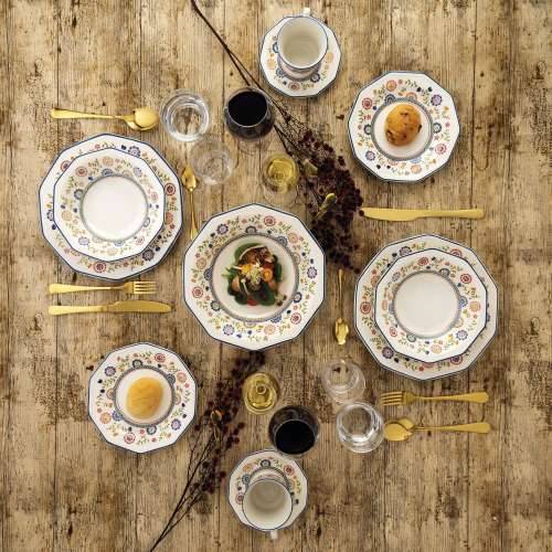 Plakans šķīvis Churchill Bengal Keramika Porcelāna trauki (Ø 27 cm) (6 kom.) Cijena