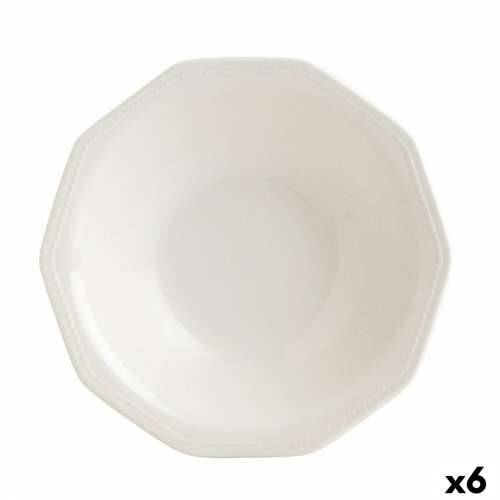 Duboki Tanjur Churchill Artic Keramika Bijela Porcelāna trauki (6 kom.) (ø 21,5 cm) Cijena
