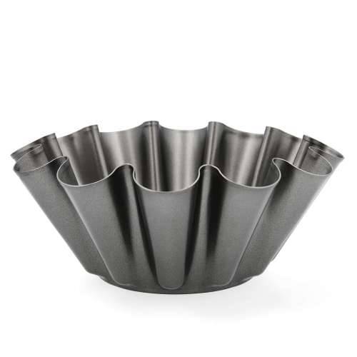 Kalup za Flan Quid Sweet Grey Crna Metal 23 x 9 cm (12 kom.) Cijena