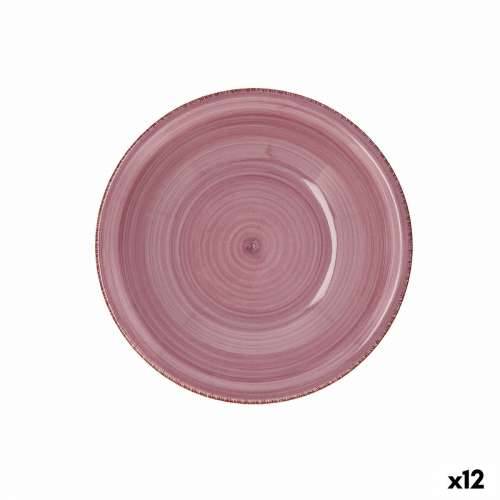 Duboki Tanjur Quid Vita Peoni Keramika Roza Ø 21,5 cm (12 kom.) Cijena