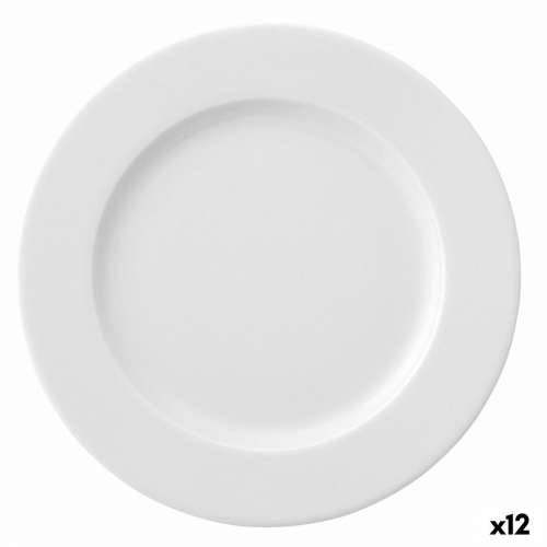 Plakans šķīvis Ariane Prime Keramika Bijela (24 cm) (12 kom.) Cijena