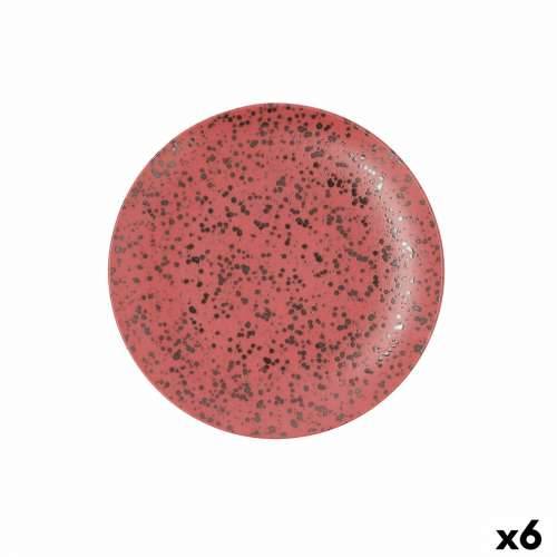 Plakans šķīvis Ariane Oxide Keramika Crvena (Ø 24 cm) (6 kom.) Cijena