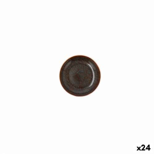 Plakans šķīvis Ariane Decor Keramika Smeđa (10 cm) (24 kom.) Cijena