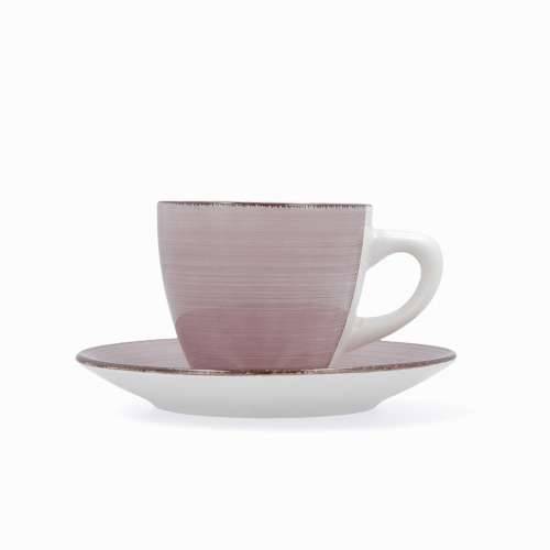 Set Šalica s Tanjurićima Quid Vita Morning Roza Keramika (4 Dijelovi) (6 kom.) Cijena