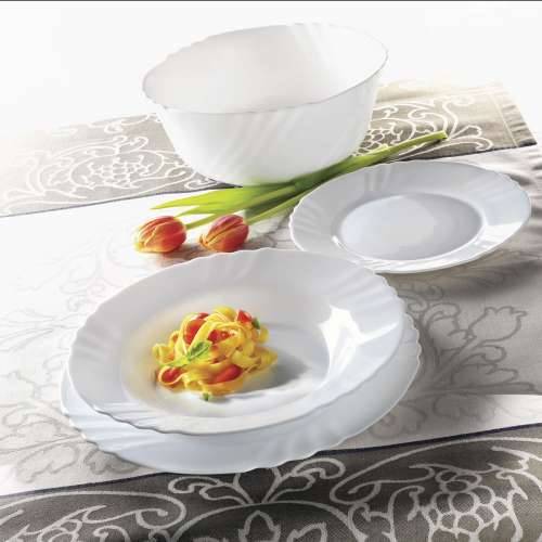 Tanjur za desert Bormioli Rocco Ebro Bijela Staklo (20 cm) (36 Jedinice) Cijena