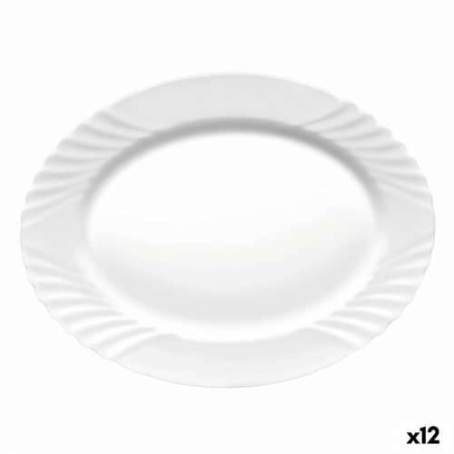 Posuda za Pečenje Bormioli Rocco Ebro ovalno Bijela Staklo (36 cm) (12 kom.) Cijena