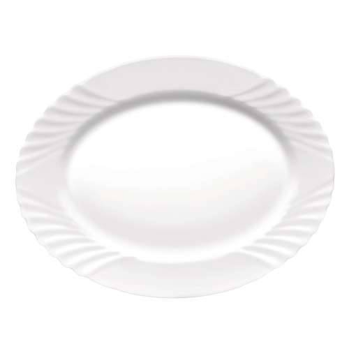 Posuda za Pečenje Bormioli Rocco Ebro ovalno Bijela Staklo (36 cm) (12 kom.) Cijena