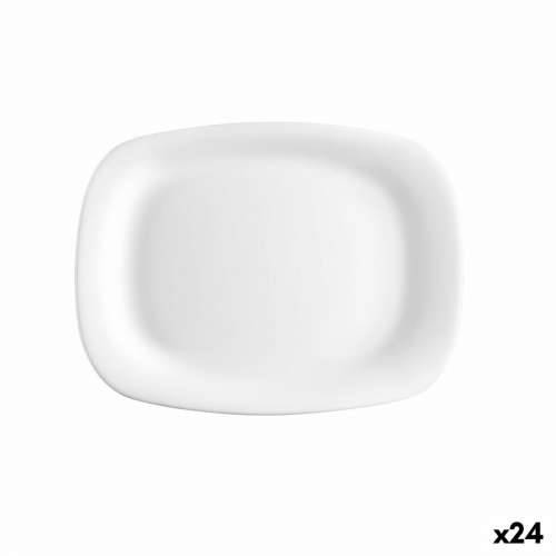Posuda za Pečenje Bormioli Rocco Parma Pravokutno Bijela Staklo (18 x 21 cm) (24 kom.) Cijena
