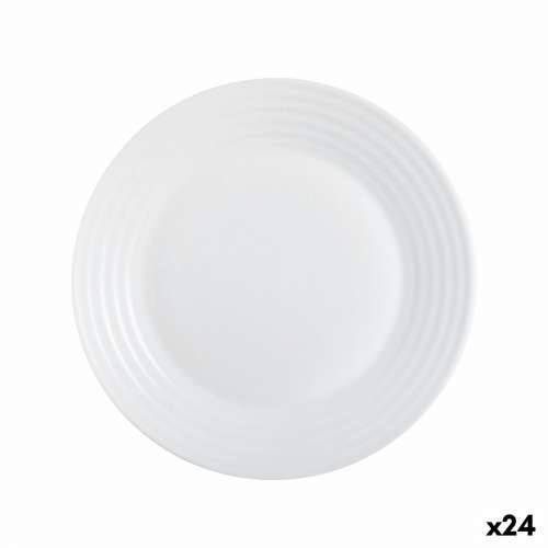 Tanjur za desert Luminarc Harena Bijela Staklo (19 cm) (24 kom.) Cijena