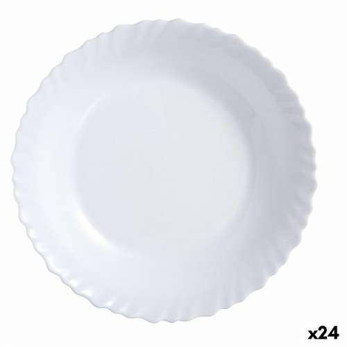 Plakans šķīvis Luminarc Feston Bijela Staklo (25 cm) (24 kom.) Cijena