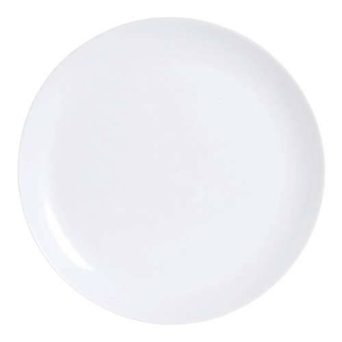 Plakans šķīvis Luminarc Diwali Bijela Staklo (25 cm) (24 kom.) Cijena