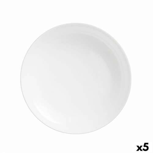 Posuda za Voće Luminarc Diwali Bijela Staklo Ø 26 cm Okruglo (5 kom.) Cijena