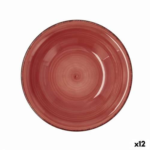 Duboki Tanjur Quid Vita Keramika Crvena (ø 21,5 cm) (12 kom.) Cijena