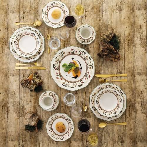 Plakans šķīvis Queen´s By Churchill Assam Cvjetni Keramika Porcelāna trauki Ø 27 cm (6 kom.) Cijena