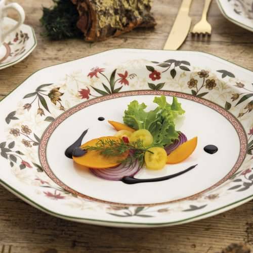 Plakans šķīvis Queen´s By Churchill Assam Cvjetni Keramika Porcelāna trauki Ø 27 cm (6 kom.) Cijena