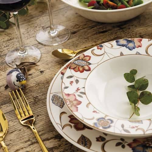 Tanjur za desert Queen´s By Churchill Jacobean Cvjetni Keramika Porcelāna trauki 21,3 cm (6 kom.) Cijena