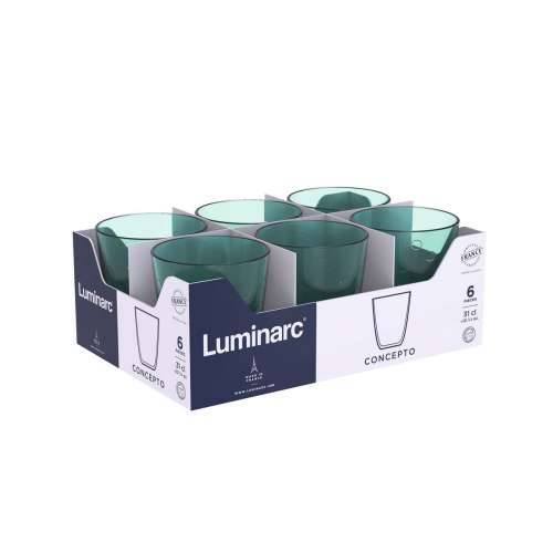 Čaša Luminarc Concepto Pepite Zelena Staklo 310 ml 24 kom. Cijena