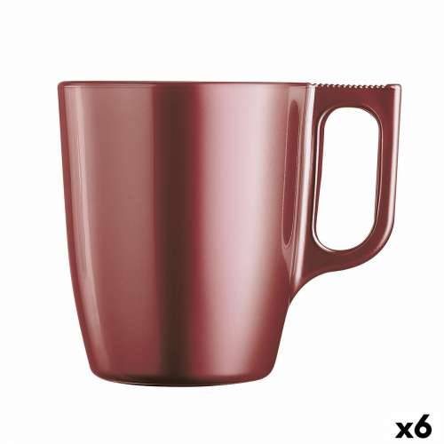 Velika Šalica Luminarc Flashy Crvena 250 ml Staklo (6 kom.) Cijena
