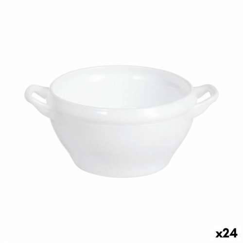 šalica za Consommé Luminarc Bol Opal Bijela 540 ml S ručkama (24 kom.) Cijena