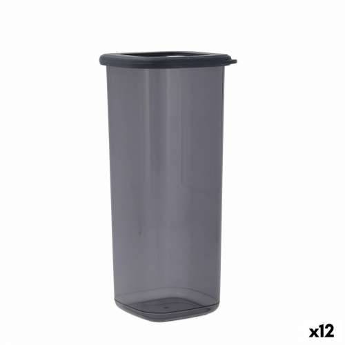 Posuda za čuvanje hrane Quid City Siva 1,75 L S poklopcem (12 kom.) Cijena