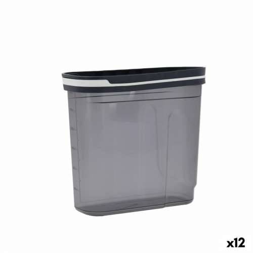 Posuda za čuvanje hrane Quid City Siva 1,8 L S poklopcem Dozator (12 kom.) Cijena