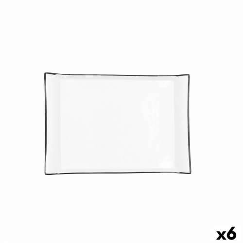 Pladanj za aperitive Quid Gastro Bijela Keramika 26 x 18 cm (6 kom.) Cijena